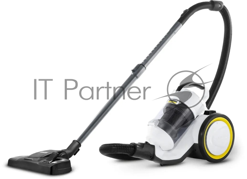 Пылесос Karcher VC 3 белый/черный, 250/700 Вт, уборка сухая, пылесборник контейнер 0.9 л