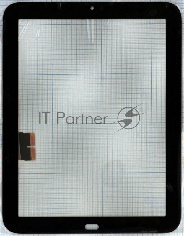 Сенсорное стекло (тачскрин) для HP Touchpad 9.7", черное