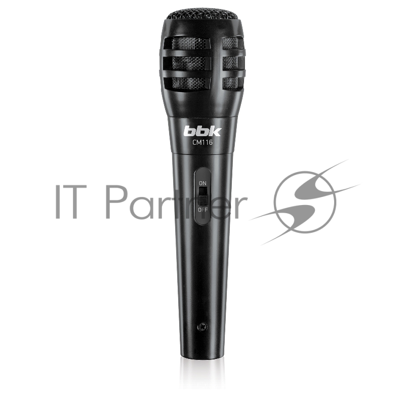 Микрофон проводной BBK CM116 2.5м черный