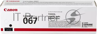 Картридж лазерный Canon 067BK 5102C002 черный (1400 стр.) для Canon LBP631/633/MF651/655/657