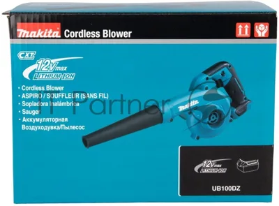 Воздуходувка Makita UB100DZ пит.:от аккум. синий