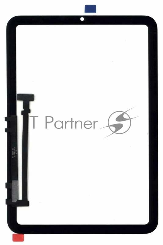 Сенсорное стекло (тачскрин) для iPad Mini 6 2021 (A2567, A2568), черное