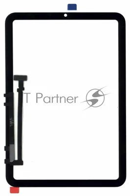 Сенсорное стекло (тачскрин) для iPad Mini 6 2021 (A2567, A2568), черное
