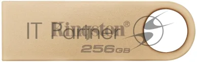 Флешка USB Kingston DataTraveler SE9 G3 (DTSE9G3/256Gb), 256Gb, USB 3.2 Gen 1, R/W 220/100, золотистый