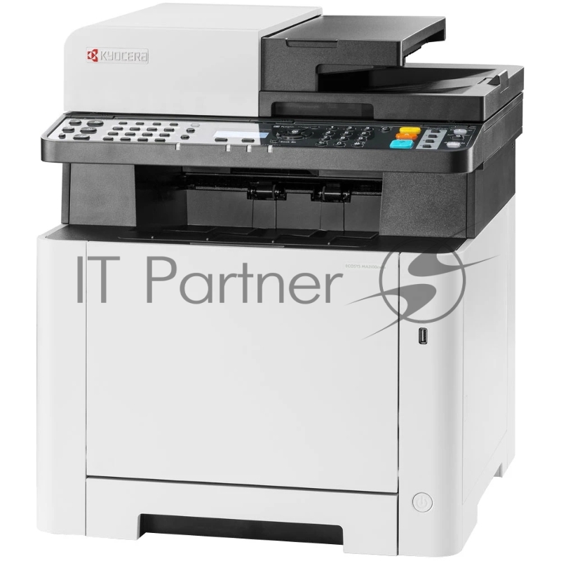 МФУ лазерное Kyocera Ecosys MA2100cfx (110C0B3NL0), A4, цветной, печ. до 21 стр/мин., скан. до 30 стр/мин. (ч/б) 23 стр/мин. (цвет), 1200 x 1200 dpi (печать) 600x600 dpi (скан.), USB, RJ-45, Air Print, Mopria (замена M5521cdn)