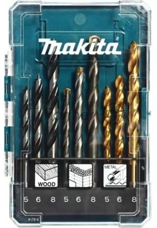 Набор сверл Makita D-71962 (9пред.)