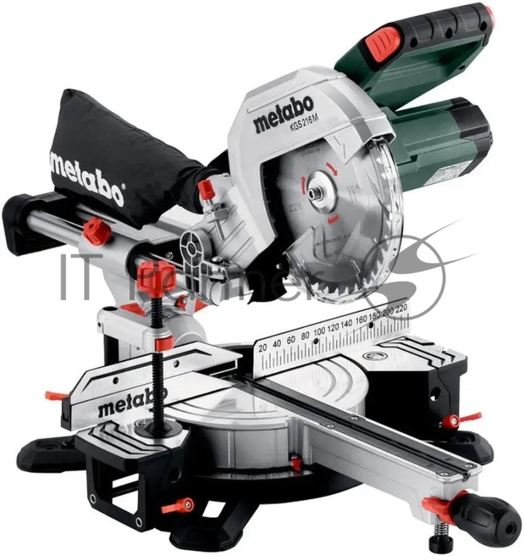 Торцовочная пила Metabo KGS 216 M 1500Вт 5000об/мин d=216мм