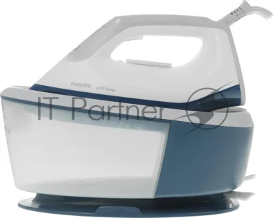 Парогенератор Philips PSG2000/20 синий/белый, 2400 Вт, 110 г/мин, 300 г/мин, 1400 мл