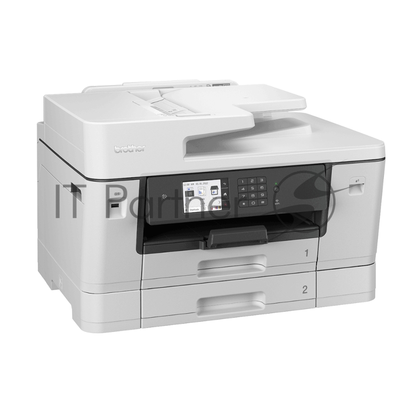 МФУ струйное Brother MFC-J3940DW, А3, цветной, печ. 28 стр/мин., 4800x1200 dpi (печать) 600x600 dpi (скан.), Ethernet (RJ-45), USB Type-A, Wi-Fi