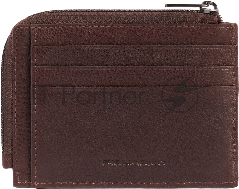 Чехол для кредитных карт Piquadro Carl PP4822S129R/TM темно-коричневый натур.кожа