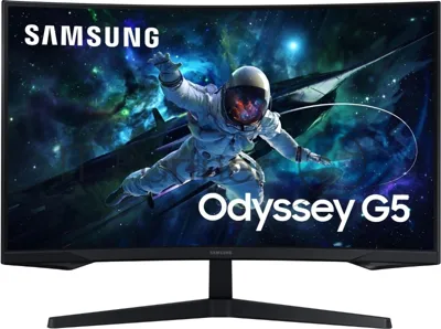 Монитор 32" Samsung S32CG550EI VA 2560x1440, 165 Гц, 1 мс, 16:9, 300 кд/м2, 1xHDMI, 1хDP, изогнутый, черный