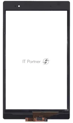 Сенсорное стекло (тачскрин) для Sony Xperia Tablet Z3 Compact, черное