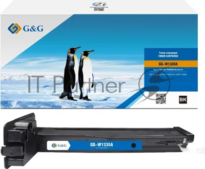 Картридж лазерный G&G GG-W1335A W1335A, черный (7400 стр.) для HP LJ MFP M437n/MFP 438n