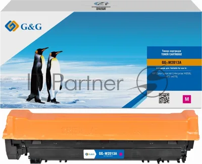 Картридж лазерный G&G GG-W2013A, W2013A (659A) пурпурный (13000 стр.) для HP CLJ Ent M856/MFP M776