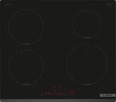 Индукционная варочная поверхность Bosch PIE631HB1E, 4 конфорки, стеклокерамика, 7400 Вт