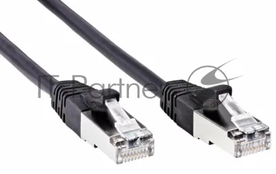 Патч-корд литой AOpen ANP522B-BK-1M FTP cat.5e (7/0.16) черный 1m