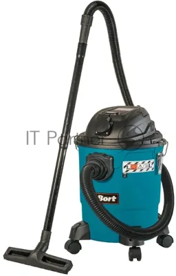 Строительный пылесос Bort BSS-1220-P 1200Вт (уборка: сухая/влажная) синий