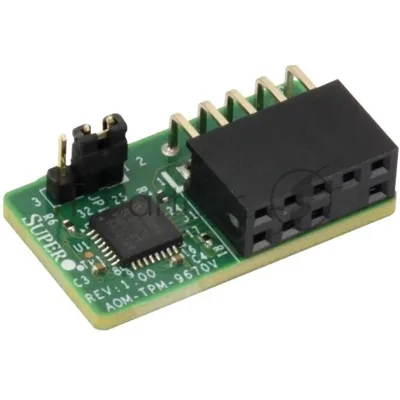 Модуль Supermicro AOM-TPM-9670V, SPI capable TPM 2.0 with Infineon 9670 controller