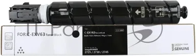 Тонер Canon C-EXV63 5142C002 черный туба для копира iR2725i/2730i