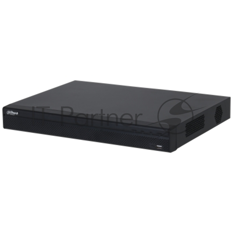 Видеорегистратор IP Dahua 8-канальный 4K и H.265+. Входящий поток до 160 Мбит/с; сжатие: H.265+, H.265, H.264+, H.264; разрешение записи до 12Мп; накопители: 2 SATA III до 20Тбайт; воспроизведение: 8кн