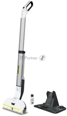 Электрошвабра Karcher EWM 2 белый/серый, питание от аккумулятора, уборка влажная, пылесборник 0.36 л