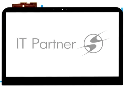 Сенсорное стекло (тачскрин) для Dell TCP14F71 V0.2, черный