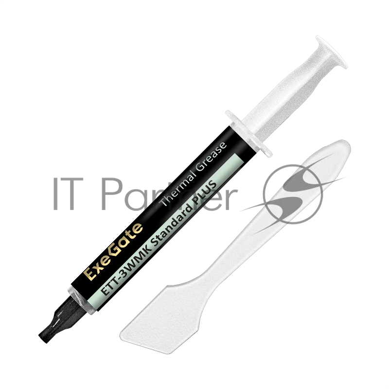 Термопаста ExeGate ETТ-3WMK Standard PLUS, 3 г, 3.2 Вт/(м⋅К), шприц