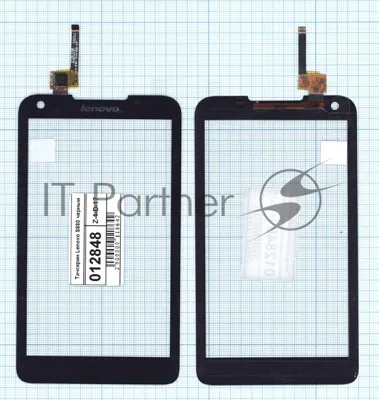 Сенсорное стекло (тачскрин) для Lenovo S880 черное