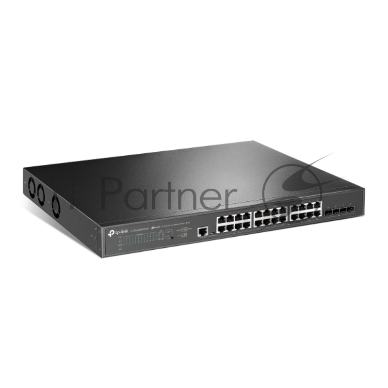 Коммутатор управляемый TP-Link TL-SG3428XPP-M2 JetStream уровня 2+ с 24 портами 2,5 Gbит/с (8 портов PoE++, 16 портов PoE+) и 4 портами SFP+ 10 Gbит/с