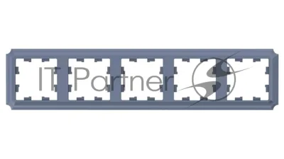 Рамка AtlasDesign Antique 5-постовая, универсальная, грифель