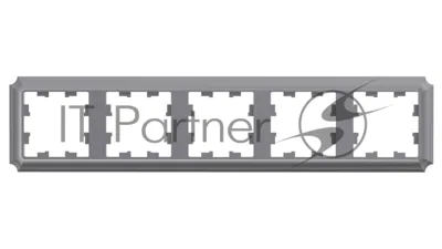 Рамка ATLASDESIGN ANTIQUE 5-постовая рамка, универсальная, СТАЛЬ