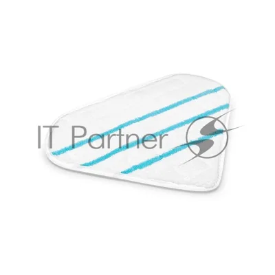 Сменная насадка для паровой швабры Bt SM1115 White-blue. (Тряпка для мытья полов) Материал 95% polyester, 5% nylon, размер 270 х 220 мм"