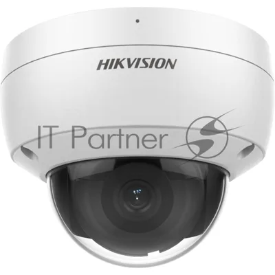 Уличная купольная IP-камера 2Мп HIKVISION DS-2CD2123G2-IU(D)(2.8мм) с EXIR-подсветкой до 30м и технологией AcuSense