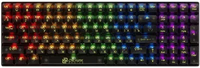 Клавиатура Oklick 915GK проводная, USB Type-A, чёрный