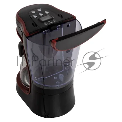 Кофеварка капельная SUPRA CMS-0655 черный/красный, исп. кофе - молотый, 720 мл, 750 Вт.