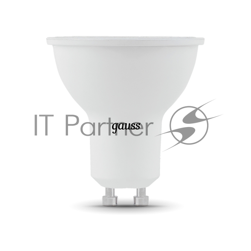 Лампа светодиодная Gauss 101506309 LED 9 Вт 860 Лм 6500К GU10 софит MR16 холодная черный