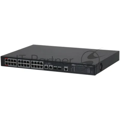 Коммутатор Dahua DH-S4228-24GT-360, 24×1 Гбит/с + 2×1 Гбит/с + 2×1 Гбит/с SFP, управляемый