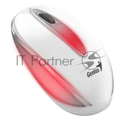 Мышь проводная Genius DX-Mini белый, 1000 dpi, USB, кнопки - 3