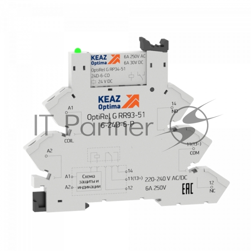 Релейный модуль OptiRel G RM38-61-220-240U-6-P-CO