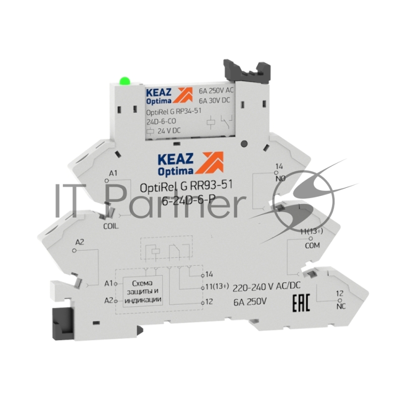 Релейный модуль OptiRel G RM38-61-24D-6-P-CO