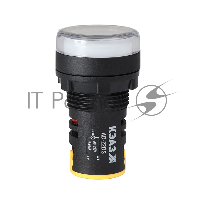 Лампа AD22DS(LED) матрица D22мм белый 24В AC/DC-КЭАЗ