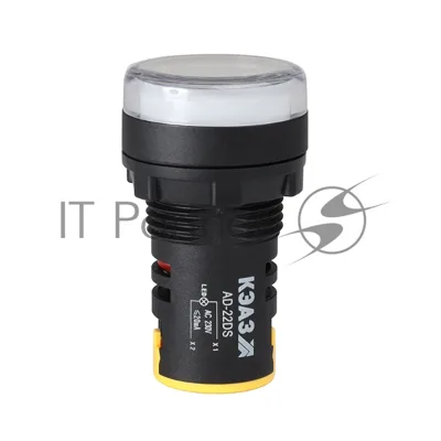Лампа AD22DS(LED) матрица D22мм белый 24В AC/DC-КЭАЗ