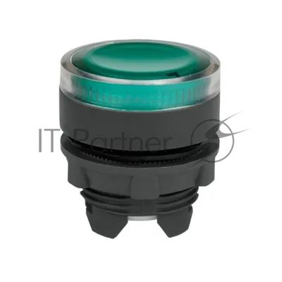 Головка кнопки OptiSignal D22 A5-PL-3 с подсветкой зеленая пластик ZB5AW333
