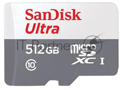 Флеш карта SANDISK MICRO SDXC 512Gb UHS-I SDSQUNR-512G-GN3MN