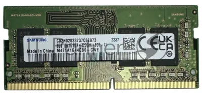 Оперативная память Samsung, DDR4, 8Gb (1x8GB), 3200MHz, CL21, SO-DIMM, OEM