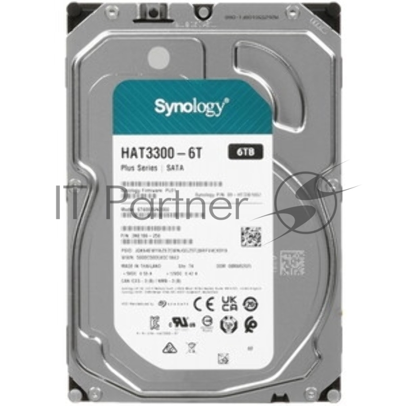 Жесткий диск HDD Synology HAT3300 6Tb 5400rpm SATA-III 256Mb 3.5"