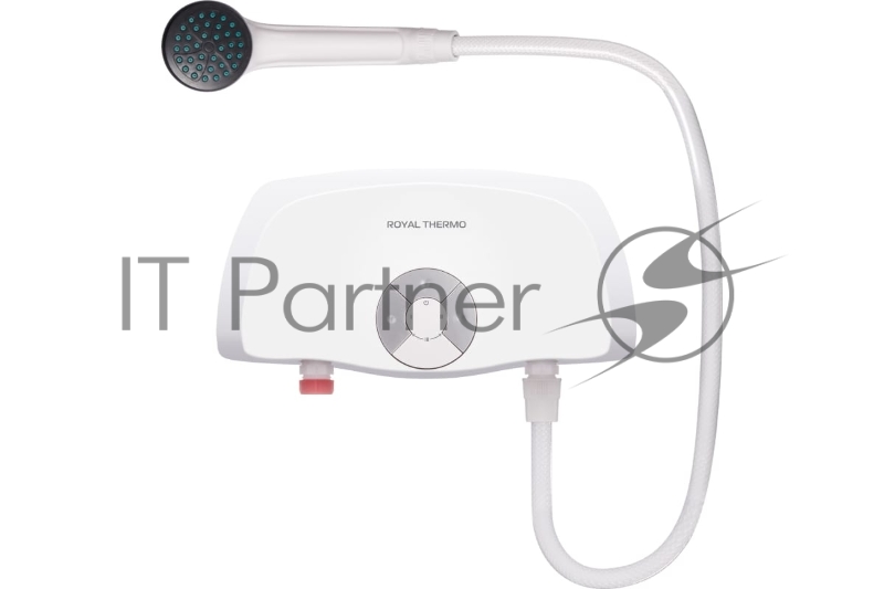 Водонагреватель электрический проточный Royal Thermo Smartfix S белый, 2–3,7 л/мин, 3,5 кВт