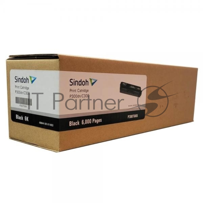 Картридж лазерный черный для цветных устройств Sindoh P300dn/C300 (6 000 страниц)