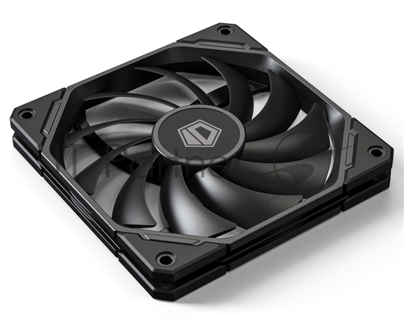 Вентилятор для корпуса ID-Cooling TF-12015-K черный, 120 мм, 2200 об/мин, 32.3 дБ, 4 pin