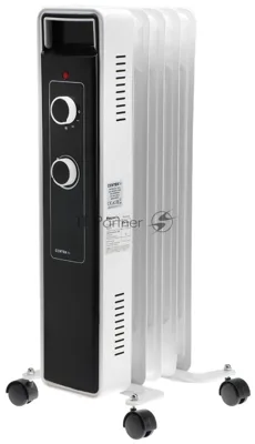Обогреватель масляный Centek CT-6221-5 (5 секций) белый, 400/600/1000 Вт, 12,5 м2, 3 режима, термостат